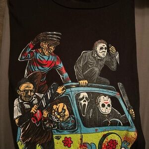 Horror Character Graphic T-Shirt